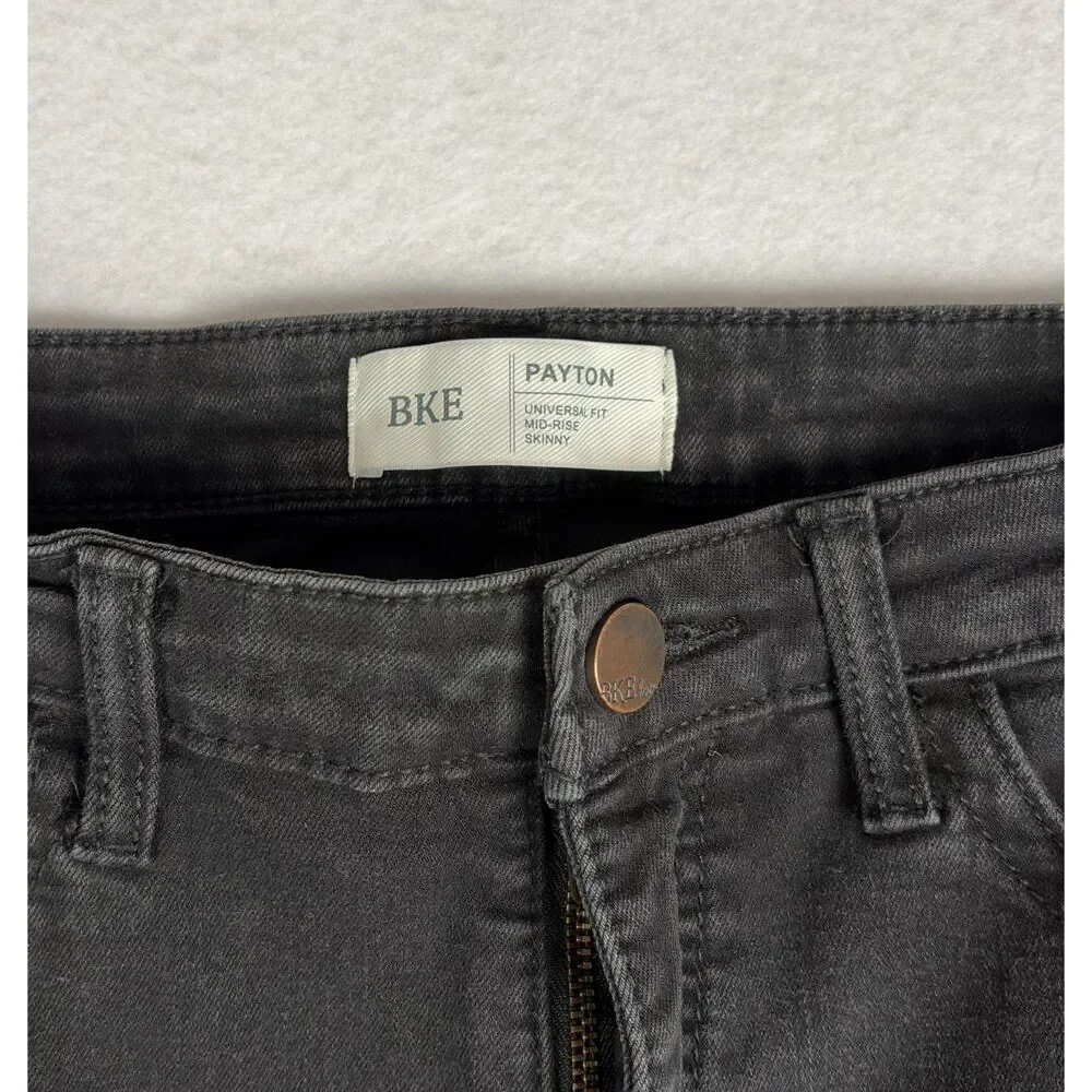 BKE Payton Universal Fit Mid Rise Skinny Jeans Women's 28x31.5 Chic Modern EUC - Picture 3 of 9